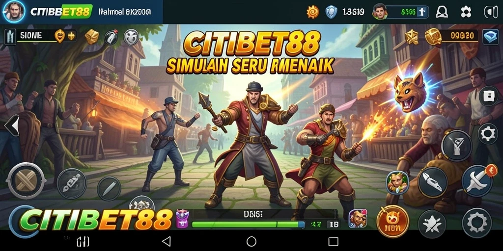 Tampilan gameplay CITIBET88 yang dinamis dan interaktif.