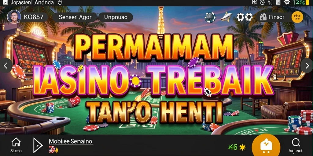 Tampilan menarik dari gameplay Kasino yang memikat dan penuh aksi.