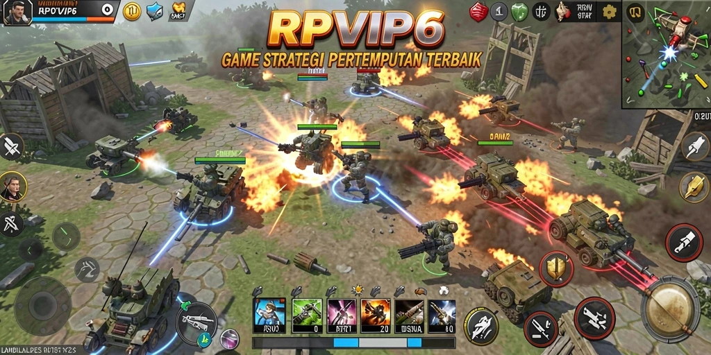 Tampilan gameplay SLG yang mendebarkan dan menantang.