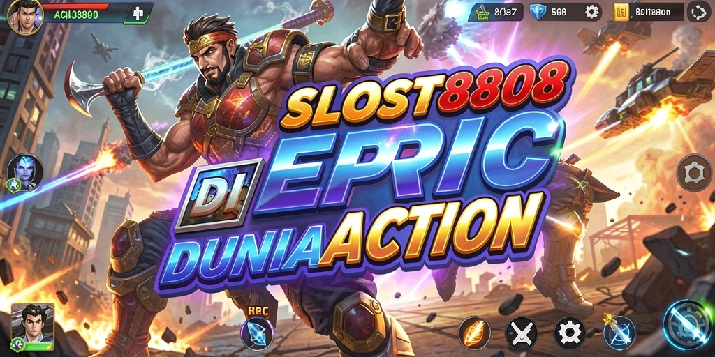 Tampilan menarik dari gameplay SLOST8808 saat beraksi.