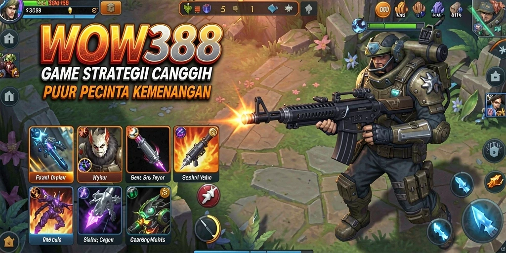 Tangkapan layar gameplay WOW388 menampilkan strategi mendalam dan taktik cerdas.